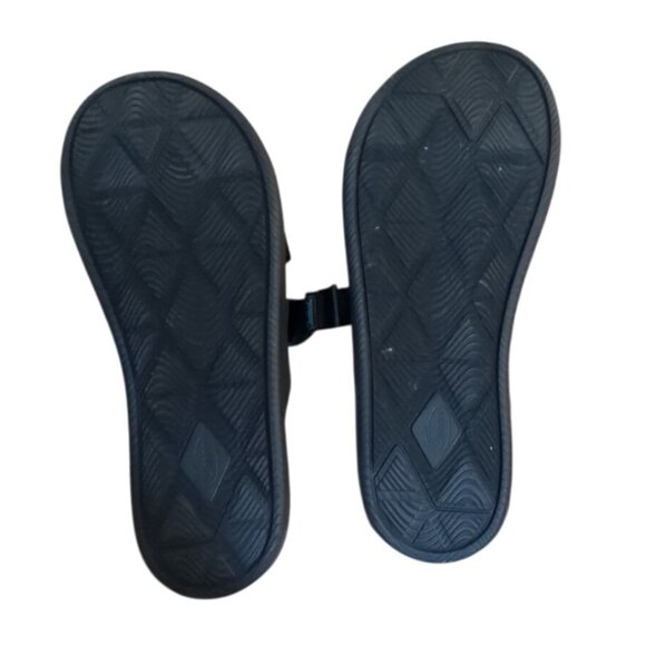 Chaco Chillos sz 11 Men's Slide Sandal, Black, flip flop adjustable - Picture 2 of 9